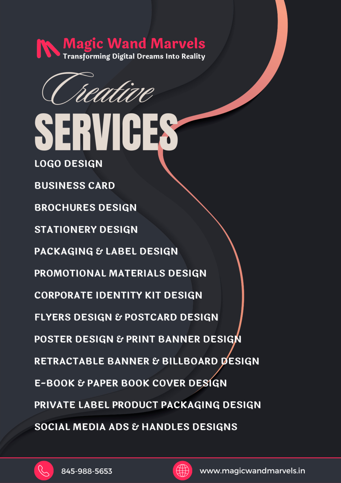 Creative Designing Services - Magic Wand Marvels